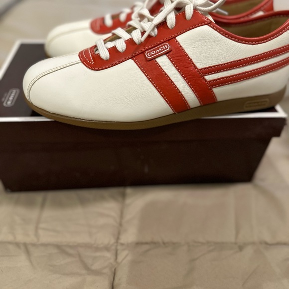 Coach Frasier Nappa 7.5 men’s shoe size, new in box - Picture 3 of 5